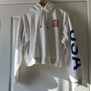 The North Face cropped sweater